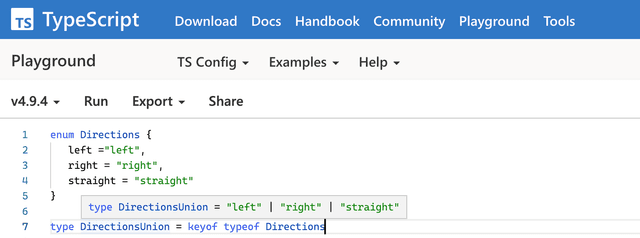 How to convert TypeScript Enum to a Union Type